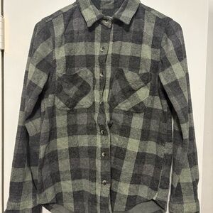 Beachlunchlounge Gray Plaid Shirt